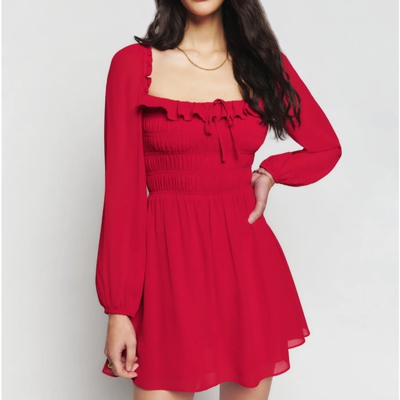 Reformation Dresses & Skirts - ❤️ Reformation Morris Dress - Cherry